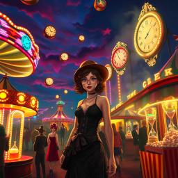 Chrono Carnival: Whose Time is It Anyway? - Text-based game