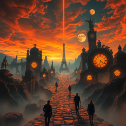 ChronoClash: Whose Time is it Anyway? - Text-based game