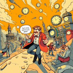 ChronoClash: Whose Time Is It Anyway? - Text-based game