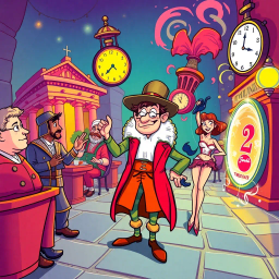 ChronoClash: Whose Time Is It Anyway? - Text-based game