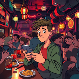Whose Phone Is This, Anyway? - Text-based game