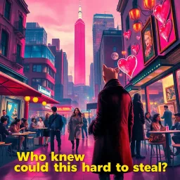 Heartstrings: A Love Heist - Text-based game