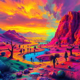 Spectrum Saga: Whose Dimension Is It Anyway? - Text-based game
