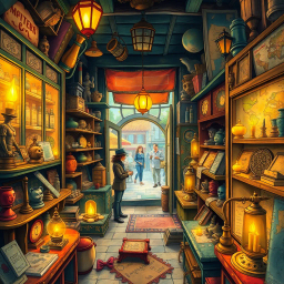 Relic Ruckus: Whose is it Anyway? - Text-based game