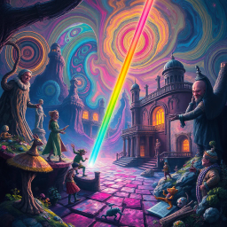 Spectrum War: Which Dimension Is It Anyway? - Text-based game