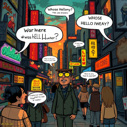 Whose Hello, Anyway? - Text-based game