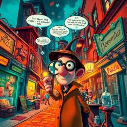 Mystery of the Misplaced - Text-based game