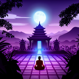 Zen Master's Quest - Text-based game