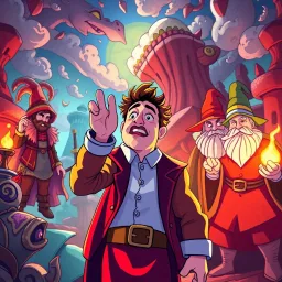 Egotrip: Whose Adventure Is It Anyway? - Text-based game