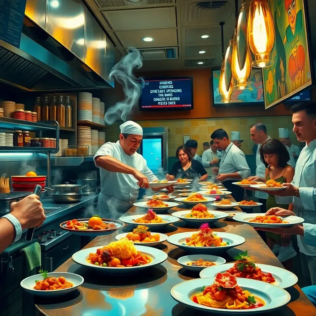 Food Frenzy: Culinary Chaos