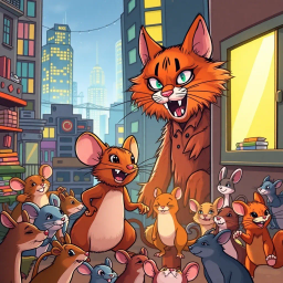 Rodent Revolution: Who's the Boss? - Text-based game