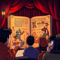 Whose Tale Is It Anyway? - Text-based game