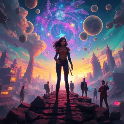 Spectrum War: Which Dimension Is It Anyway? - Text-based game