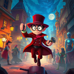 Chrono-Capers: Whose Time Is It Anyway? - Text-based game
