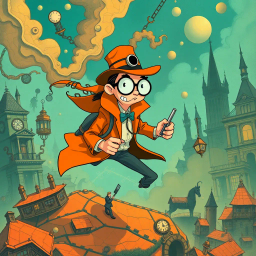 Chrono-Capers: Whose Time Is It Anyway? - Text-based game