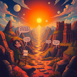 Questception: Whose Journey Is It Anyway? - Text-based game
