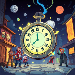 Chrono Clutch: Whose Time Is It, Anyway? - Text-based game