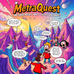 MetaQuest: Whose Adventure is it Anyway? - Text-based game