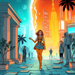 Chrono-Chase: Whose Time Is It Anyway? - Text-based game