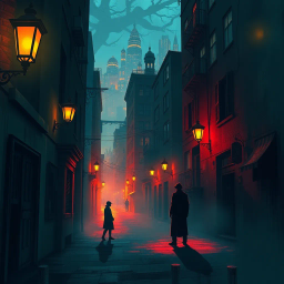Whose Shadows Are These? - Text-based game