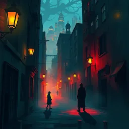 Whose Shadows Are These? - Text-based game