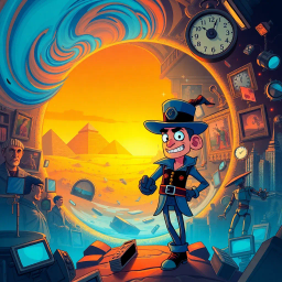 Chronochasm: Who's Time is It Anyway? - Text-based game