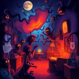 Nightmare Chronicles: Whose Nightmare Is It, Anyway? - Text-based game