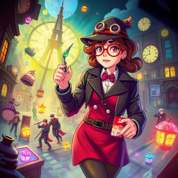 Chronochase: Whose Time Is It Anyway? - Text-based game