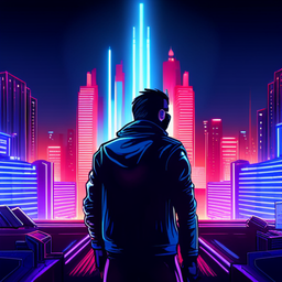 Byte Battle: Cyberpunk Chronicles - Text-based game