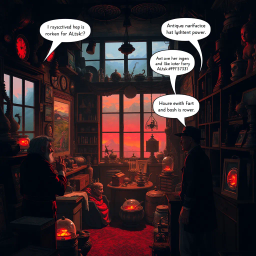 Relic Ruckus: Whose Is It Anyway? - Text-based game