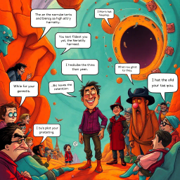 Ego Odyssey: Whose Adventure is it Anyway? - Text-based game