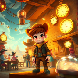 ChronoChaser: Who's Time Is It Anyway? - Text-based game