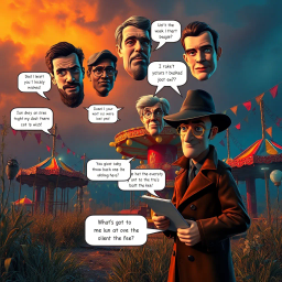 Whose Head is This, Anyway? - Text-based game
