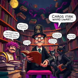 Chronicles of Chaos: Whose World Is It Anyway? - Text-based game