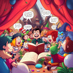 Whose Tale is It Anyway? - Text-based game