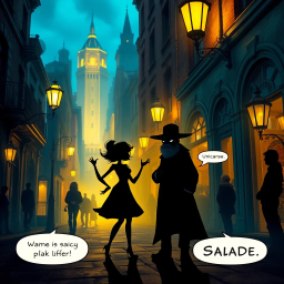Shadowcraft: Whose Shadow Is It, Anyway? - Text-based game