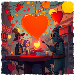 Whose Heart Is It, Anyway? - Text-based game
