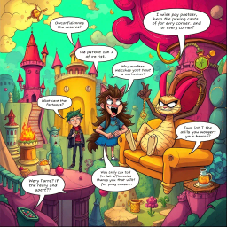 Egotrip: Whose Adventure Is It Anyway? - Text-based game