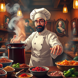 Chrono-Chef: Time-Traveling Culinary Showdown - Text-based game
