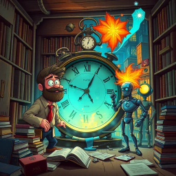 Chrono-Capers: Who's Time Is It Anyway? - Text-based game