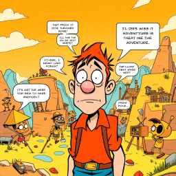 Questception: Whose Adventure is it Anyway? - Text-based game