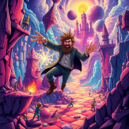 Reality Rumble: Whose Adventure Is It Anyway? - Text-based game