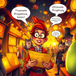 Whose Prophecy is it Anyway? - Text-based game