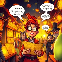 Whose Prophecy is it Anyway? - Text-based game