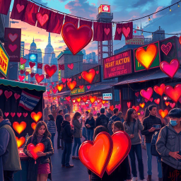 Whose Heart Is It, Anyway? - Text-based game
