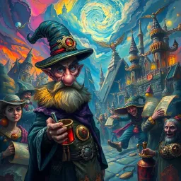 Prophecy Pandemonium - Text-based game