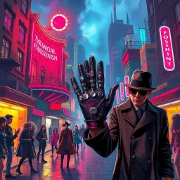 Whose Glove Is This? - Text-based game