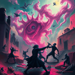 Dream Duel: Nightmare Showdown - Text-based game