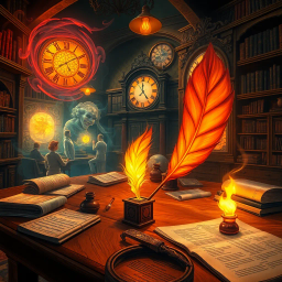 Chronoscribe: Whose Story is it Anyway? - Text-based game