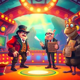 Reality Rumble: Whose Adventure Is It Anyway? - Text-based game